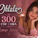 Studio Ohlala in Zurich / Elvetia, 300 CHF / Ora